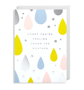 Under the Weather - Greeting Card