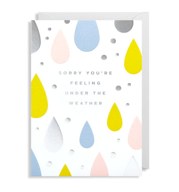 Under the Weather - Greeting Card