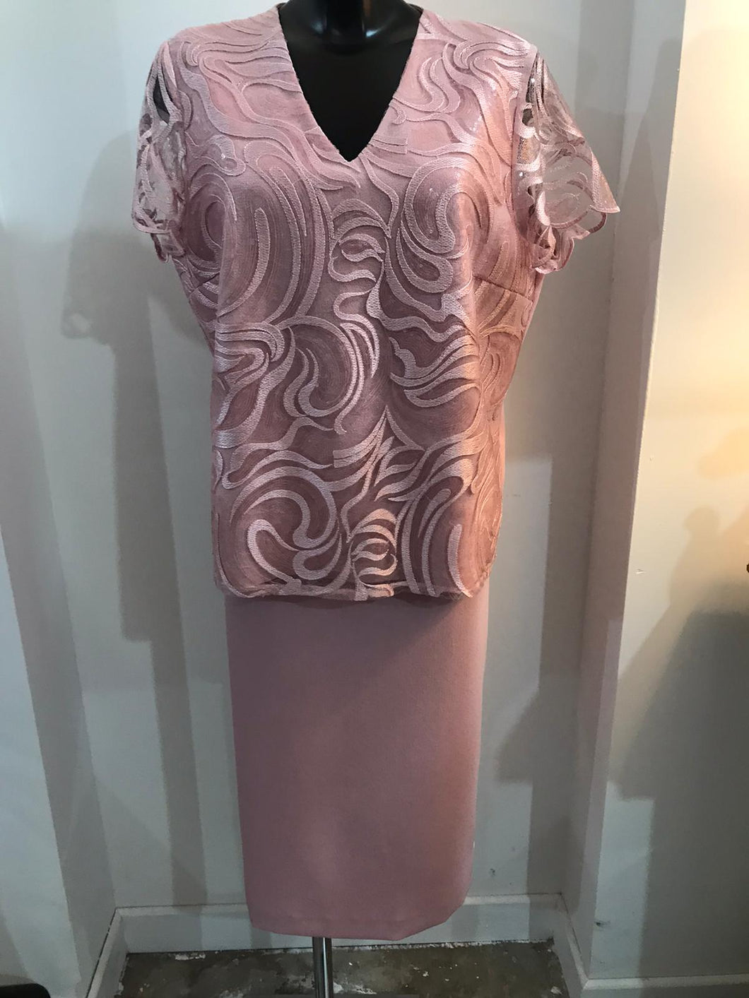 Via Veneto Skirt- Pink