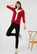 Load image into Gallery viewer, 317389- Cecil Basic Top- Cherry Red