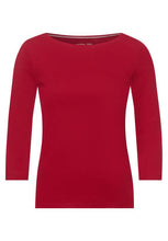 Load image into Gallery viewer, 317389- Cecil Basic Top- Cherry Red