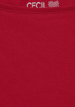 Load image into Gallery viewer, 317389- Cecil Basic Top- Cherry Red