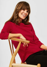 Load image into Gallery viewer, 317389- Cecil Basic Top- Cherry Red
