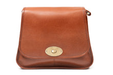 Load image into Gallery viewer, Tan Biker Bag - Tinnakeenly Leathers
