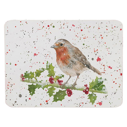 Ronan the Robin Placemats Set of 4