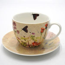 Load image into Gallery viewer, Annabel Langrish 6 Cappucino Cup &amp; Saucer Set
