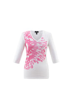 Load image into Gallery viewer, 6529- Pink Print T-Shirt- Marble