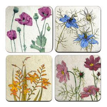 Load image into Gallery viewer, Annabel Langrish Flowers Coasters Set