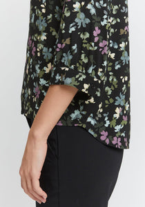 0722- dark forest blouse - Fransa