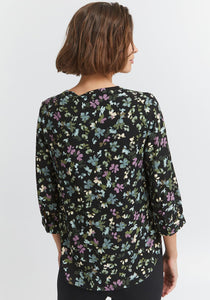 0722- dark forest blouse - Fransa