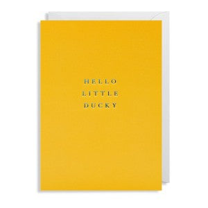 Hello Little Ducky - Greeting Card