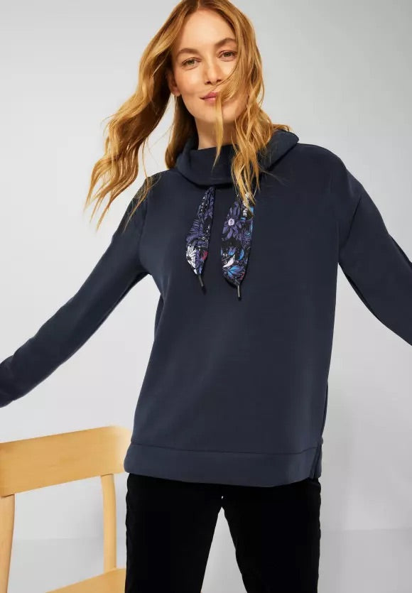 301706- Black Sweatshirt - Cecil