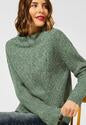 Load image into Gallery viewer, 301661 - Green Turtle Neck Jumper - Street One