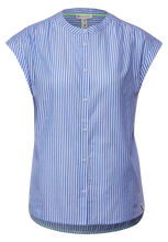 Load image into Gallery viewer, 343384- Blue Stripe Blouse - Street One