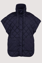 Load image into Gallery viewer, 510-Navy Quilted Waistcoat - Frandsen
