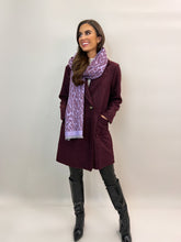 Load image into Gallery viewer, Burgundy Teddy Coat - Kate &amp; Pippa