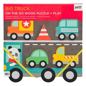 Chunky Wood Puzzle & Play