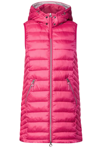 220169- Long Gilet Pink - Street One