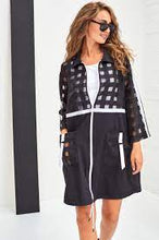 Load image into Gallery viewer, 22162- Jacket with mesh check - Naya
