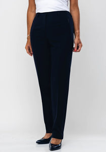 Robell Sahra Straight Leg Trousers- Navy