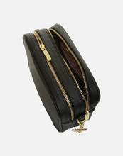 Load image into Gallery viewer, 5676- Black Soho Double Zip Bag - Alice Wheeler