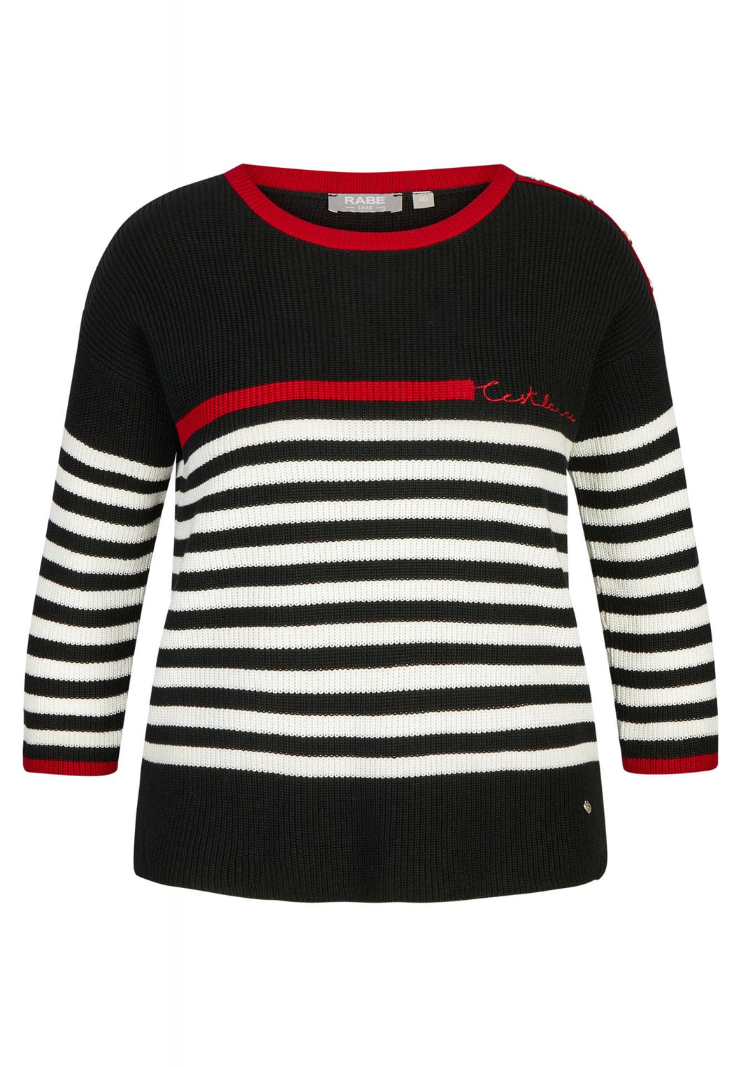 113621- Stripe Jumper - Rabe