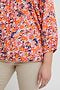 Load image into Gallery viewer, 2048- Pink Floral Blouse- Fransa +