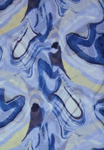 Load image into Gallery viewer, 571849- Blue Marble Print Scarf - Street One