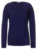 Load image into Gallery viewer, 301692- Blue Stripe Jumper - Cecil