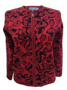Dm101 - Castle Lumbar Jacket - Sangria Red