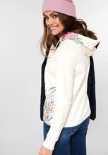 Load image into Gallery viewer, 318795-Flower Print Hoody - Cecil