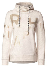 Load image into Gallery viewer, 302189- Beige Sweatshirt with Gold Lettering - Cecil
