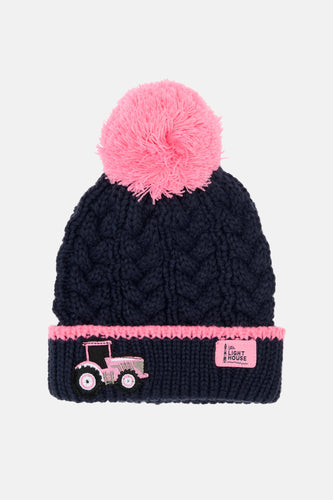Pink Tractor Hat