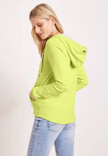 Load image into Gallery viewer, 319398- Limelight Yellow Zip Jacket - Cecil