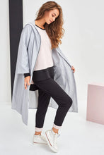 Load image into Gallery viewer, 22151- Dove Grey raincoat - Naya