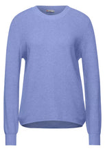 Load image into Gallery viewer, 301708- Blue Fisherman’s Rib Jumper- Street One