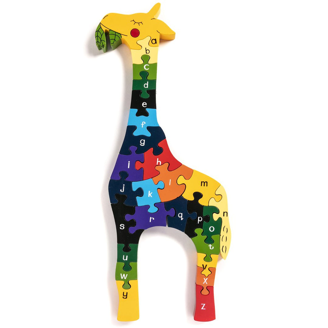 Alphabet Jigsaw - Alphabet Jigsaw Giraffe