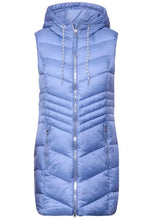 Load image into Gallery viewer, 220098-Cornflower Blue Gilet- Cecil