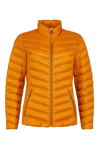 528 - Orange Down Jacket - Frandsen