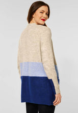 Load image into Gallery viewer, 253360- Colourblock Cardigan - Street One