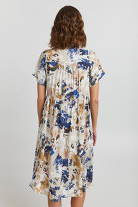4505- Printed Dress- Fransa