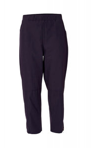 ORS22102 Ora Zip detail Trousers- Navy