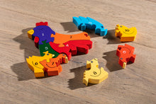 Load image into Gallery viewer, NUMBER HEN JIGSAW PUZZLE