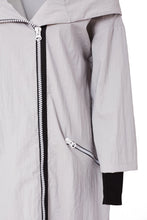Load image into Gallery viewer, 22151- Dove Grey raincoat - Naya
