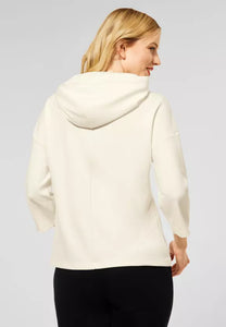 317802- White/Cream Soft Hoodie- Street One