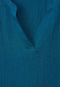 343839- Teal Blue Blouse - Cecil
