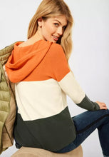 Load image into Gallery viewer, 301818- Colourblock Hoody- Cecil