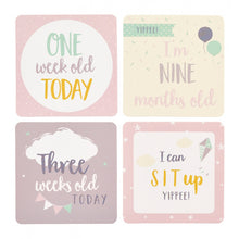 Load image into Gallery viewer, Baby Milestone Cards- Pink