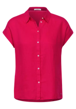 Load image into Gallery viewer, 343037- Red Linen Shirt - Cecil