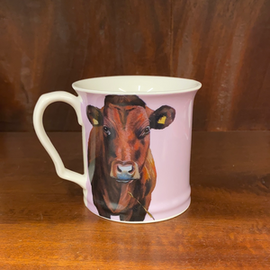 Brigid Shelly Cow Mug - Barbara (Lilac)